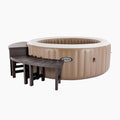Two Medium Height PureSpa Benches For Four Person Spas Featuring
