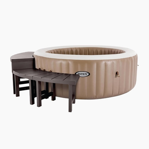 Two Medium Height PureSpa Benches For Four Person Spas Featuring