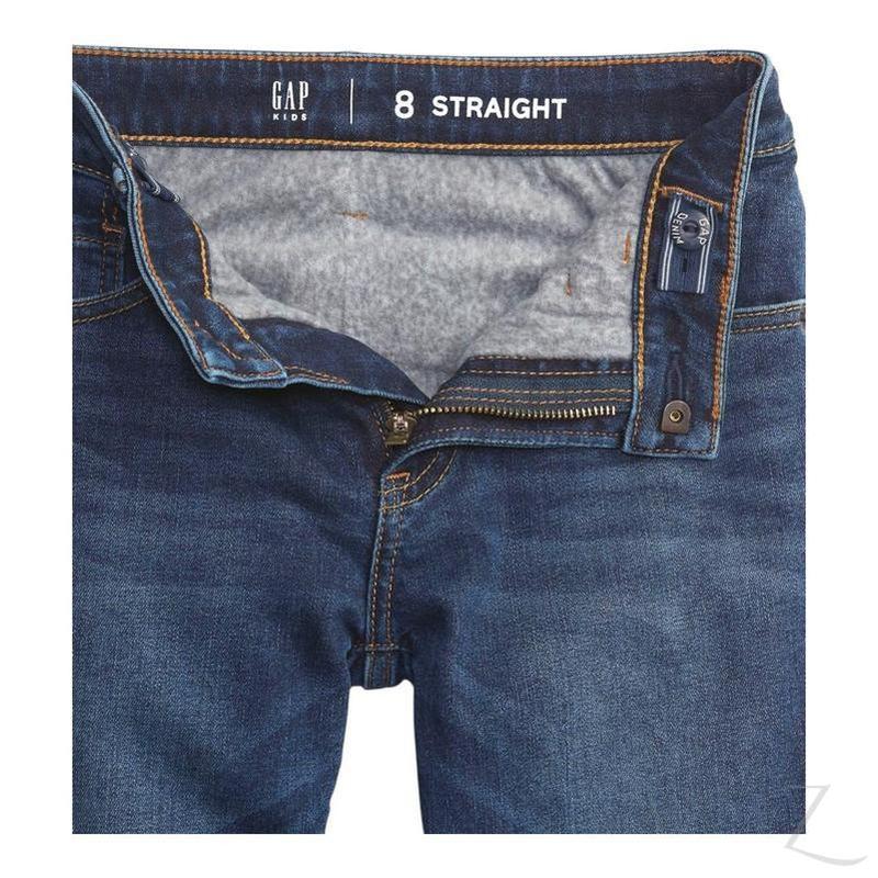 Boys' Super Strong Stretchy Straight Denim Jeans | Insulated | "Bobo"
