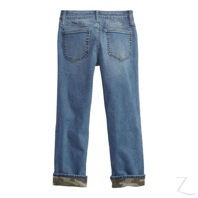 Boys' Super Strong Stretchy Straight Denim Jeans | Insulated | "Bobo"