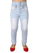 Denim Slim Fit Jeans for Boys  (Size-32) (Color-BLUE)