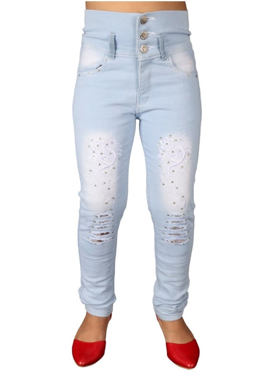 Denim Slim Fit Jeans for Boys  (Size-32) (Color-BLUE)